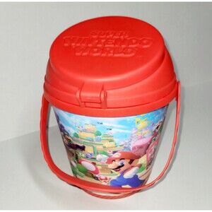 Super Mario Nintendo World 3D Popcorn Bucket Universal Studios Hollywood EUC